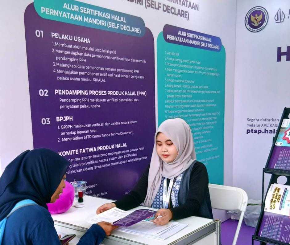 BPJPH Buka Layanan Halal On The Spot di Peringatan Hari Antikorupsi Sedunia 2025 di Yogyakarta